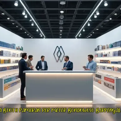 harga booth pameran per meter bondowoso berpengalaman